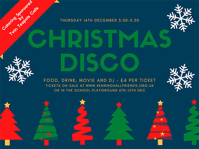 Kenninghall Primary School Christmas Disco 2021