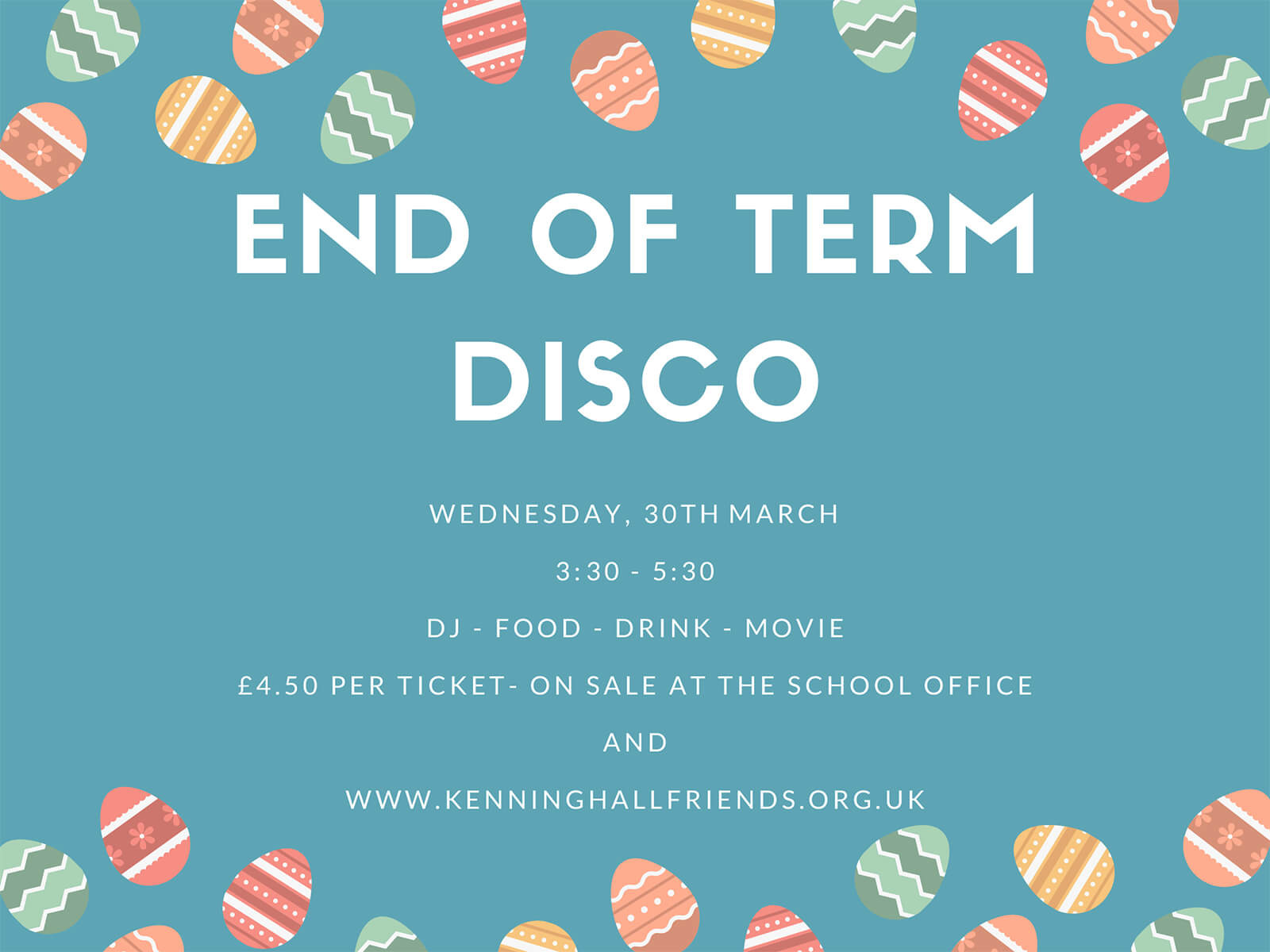 Kenninghall Primary School End of Spring Term Disco 2022
