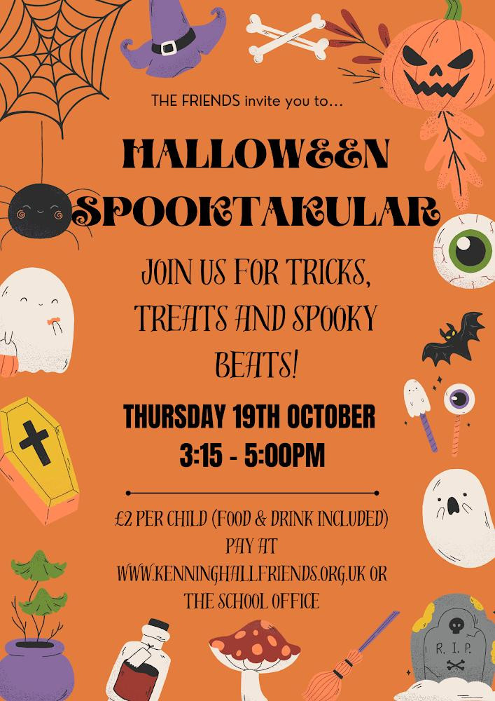 Kenninghall Primary School Halloween Spooktakular 2023