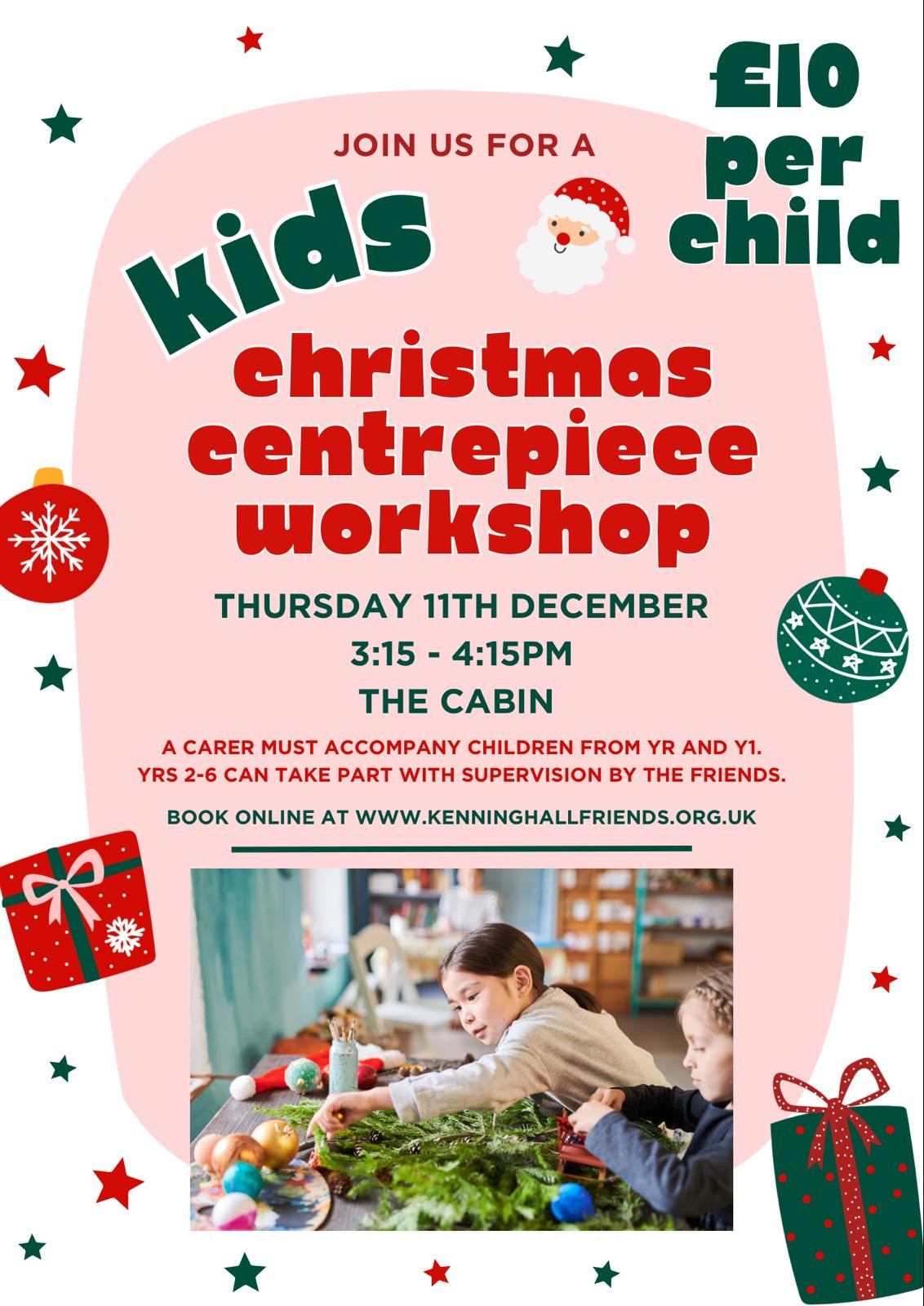 Kids Christmas Centrepiece Workshop Returns for 2025 thumbnail